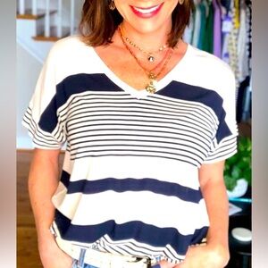 Cabi Sailor Tee- size xs